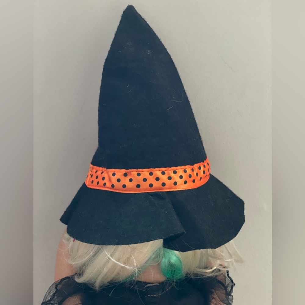 Witch Halloween costume for 18β doll π§ββοΈ π π» - Picture 7 of 16